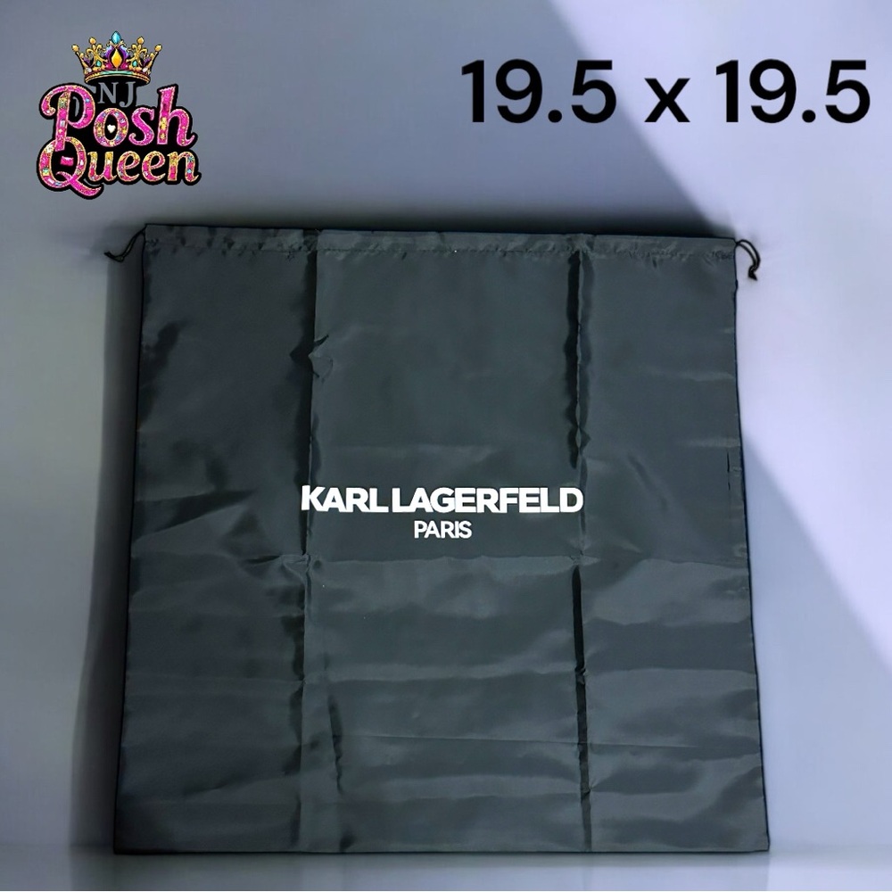 Karl Lagerfeld Black Dust Bag 19.5 x 19.5